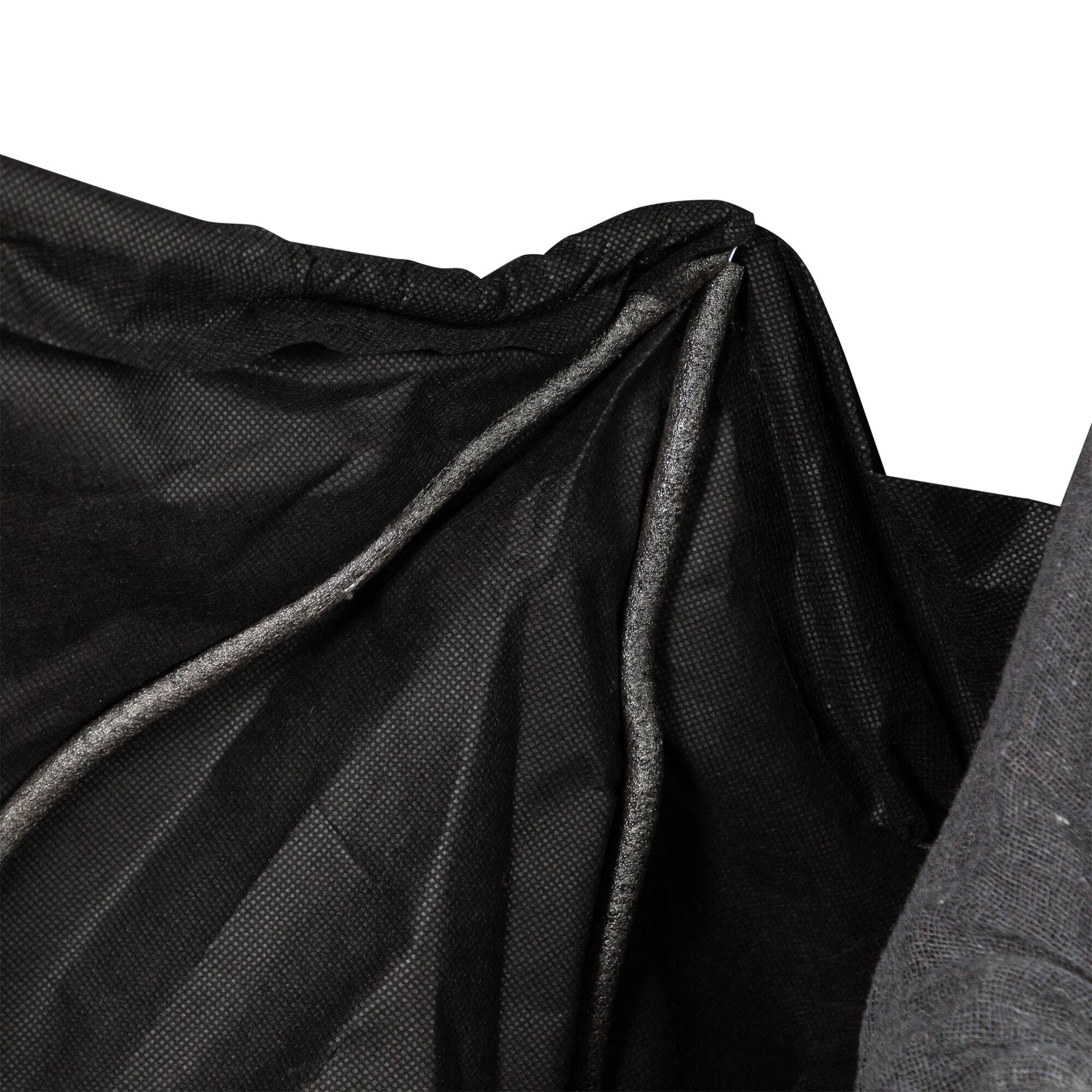 66" Pre-Lit Black & Red Sonic Skeletal Reaper with Wings Halloween Décor